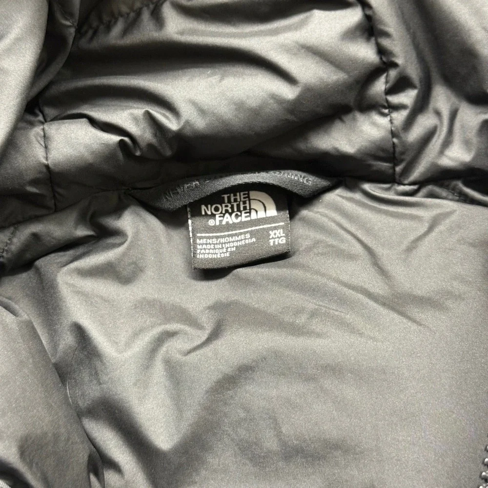 The North Face McMurdo Parka III Grey Black Down Winter Coat Hooded Mens XXL